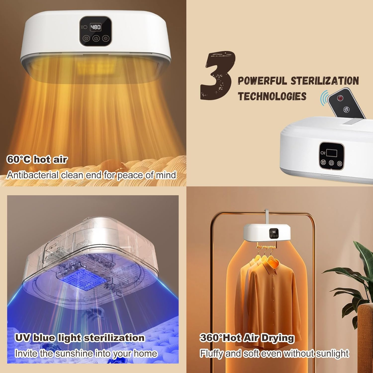 Secadora de Ropa Portátil